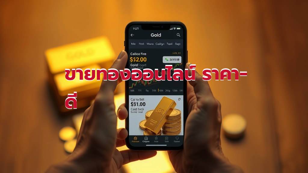 ขายทองออนไลน์ได้ราคาดี กลยุทธ์เพิ่มมูลค่าทรัพย์สินยุคดิจิทัล