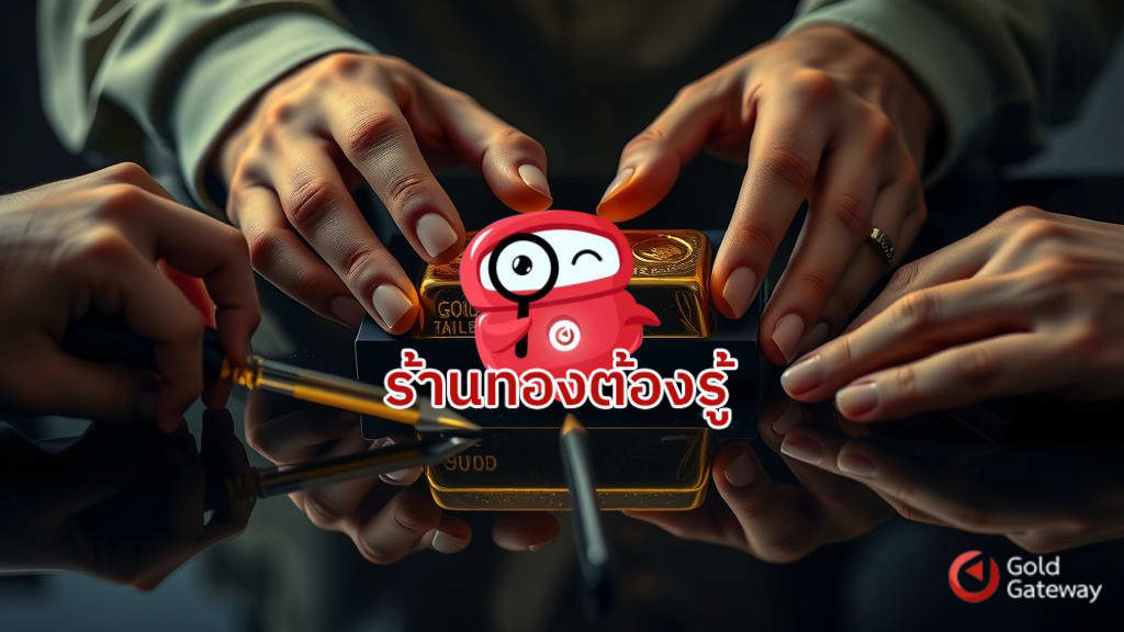 วิธีตรวจสอบทองแท้และทองปลอมด้วยตนเอง