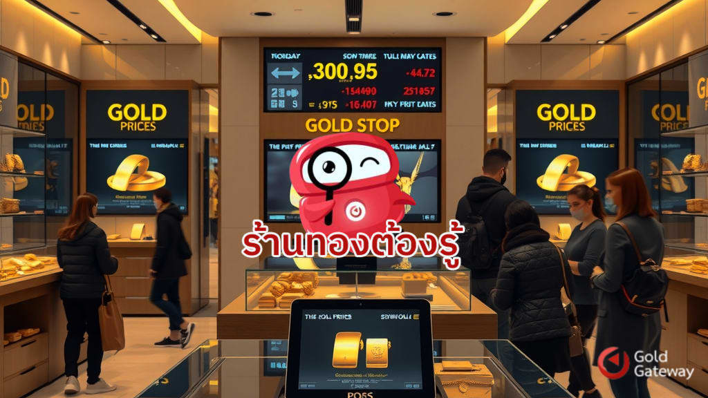 โกลด์ เกทเวย์ นวัตกรรมขับเคลื่อนร้านทองยุคใหม่