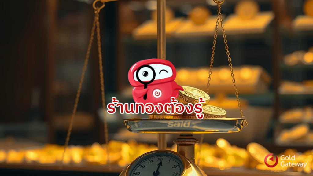 บริหารสต็อกร้านทองให้แม่นยำ ปิดประตูของหาย น้ำหนักไม่คลาดเคลื่อน
