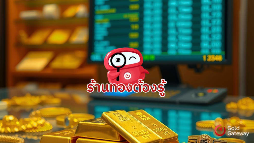 ปิดประตูของหาย แก้ปัญหาน้ำหนักทองคลาดเคลื่อน ด้วยระบบบริหารสต๊อกร้านทอง